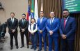 Professora Maria do Carmo visita Câmara Municipal e mostra união no projeto da direita para o Amazonas