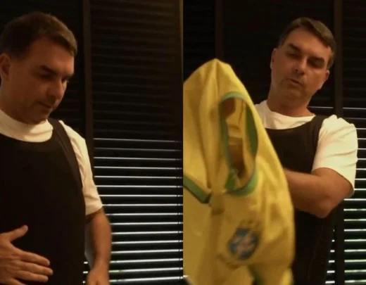Medo de atentado: Flávio Bolsonaro revela uso de colete à prova de balas