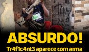 Coronel Rosses alerta para arsenal de guerra do tráfico: “Facções ostentam fuzis e calibre 50 que desafiam o Estado”