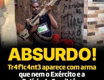 Coronel Rosses alerta para arsenal de guerra do tráfico: “Facções ostentam fuzis e calibre 50 que desafiam o Estado”