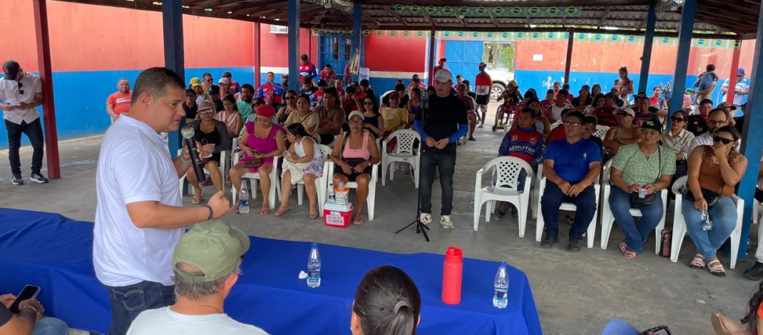 Recebido com festa em Maués, Glenio Seixas reúne lideranças e defende mais oportunidades para o interior do Amazonas