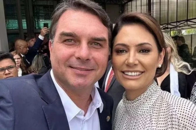 Michelle declara apoio a Gaspar na vice de Flávio: “Estaremos todos unidos”