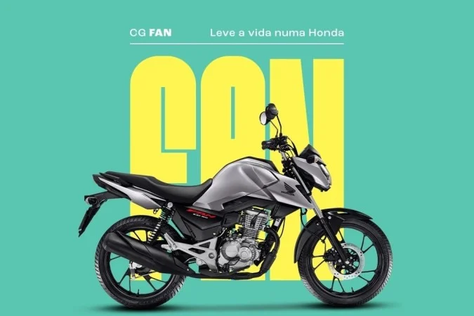 Motos City mais vendidas: Honda CG 160 domina o ranking de vendas
