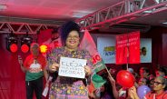 Michelle Andrews destaca eleição de mulheres negras durante convenção da Federação PT/PCdoB/PV