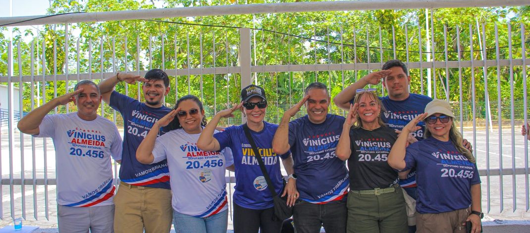 Coronel Vinícius Almeida elege segurança e família como foco principal de sua candidatura a deputado estadual