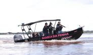 Coronel Vinícius Almeida expandiu Ronda Maria da Penha para o interior e defende ampliar lanchas para todo o Amazonas