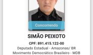Justiça Eleitoral defere candidatura de Simão Peixoto a deputado estadual