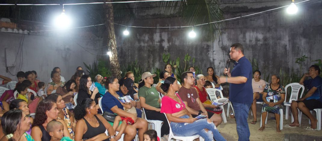 Em visita aos bairros de Manaus, candidato Glenio Seixas defende ampliação de políticas públicas para a população
