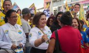Professora Maria destaca compromisso com empreendedorismo e dá voz ao sentimento de mudança em caminhada na zona Norte