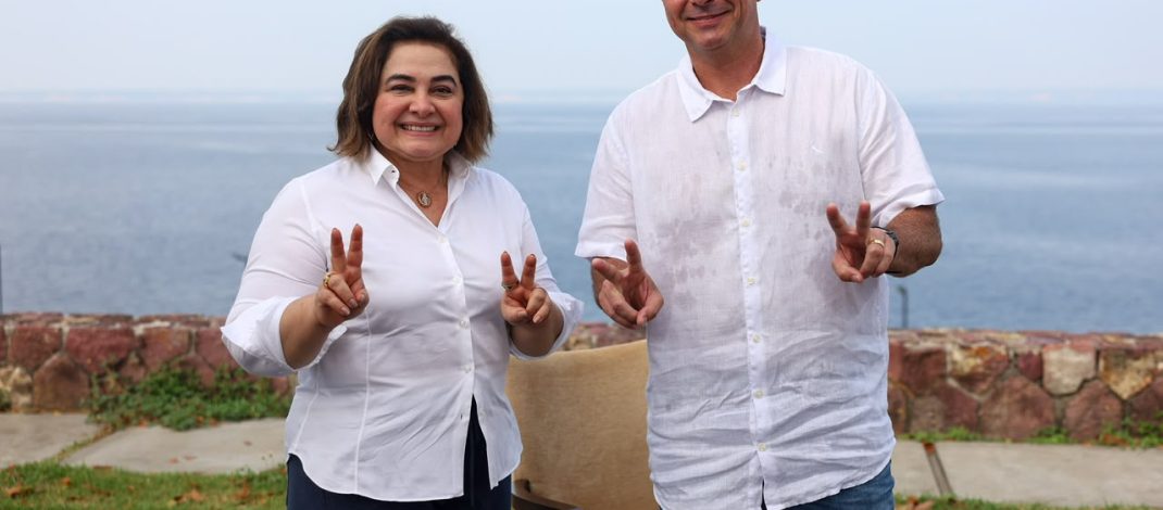 ’É Flávio e Maria 22’: Flávio Bolsonaro pede voto útil no Amazonas e reforça dobradinha da direita