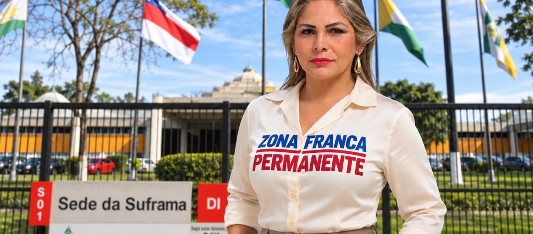 “A Zona Franca tem que ser permanente. Ninguém tem coragem de dizer isso”, dispara candidata