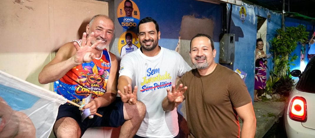 Neibe Araújo encerra campanha com caminhada no Santo Agostinho e reforça compromisso com a transformação social das famílias